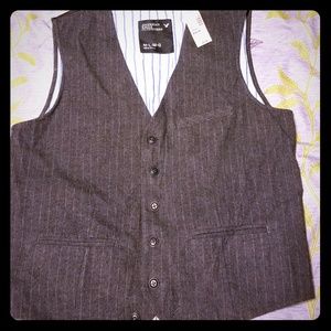 NWT-American Eagle Outfitters Pinstripe Vest